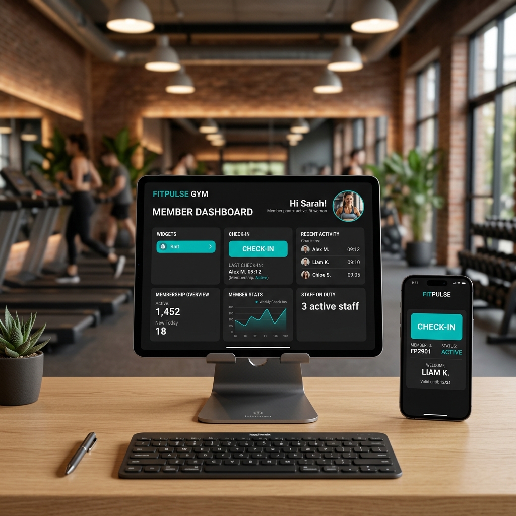 Sistem kasir dan absensi GymFit